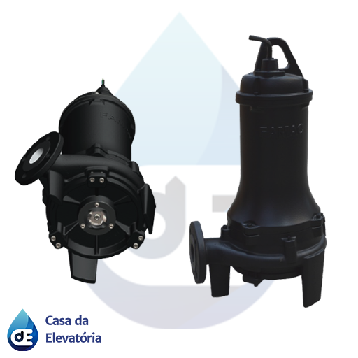 Bomba Sólidos Fibrosos industrial pesada