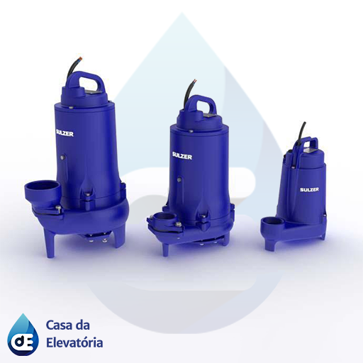Bomba submersa ABS para esgoto