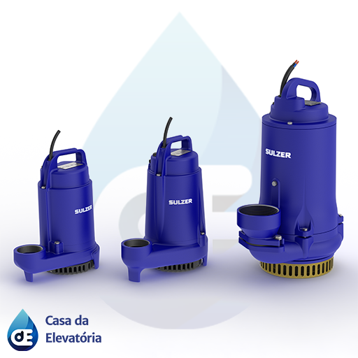 Bomba submersa ABS para esgoto