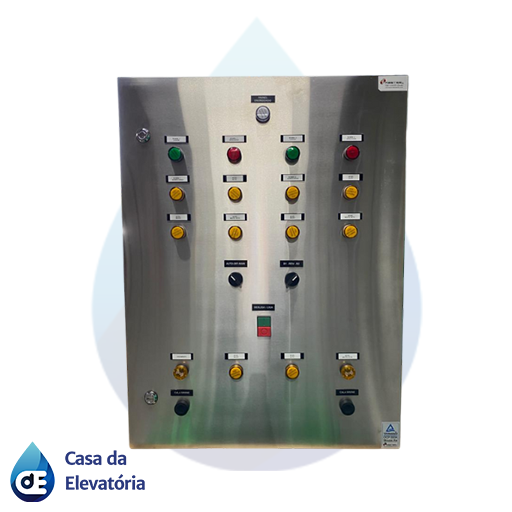 Quadro profissional para automação de bombas hidráulicas